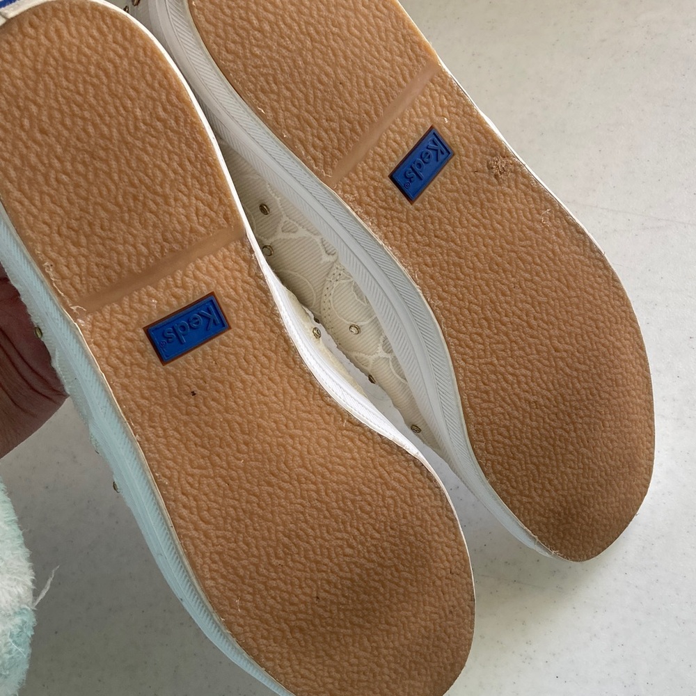 Keds x kate spade Cream Lace & Rhinestone Sneakers NWOT - Picture 5 of 8